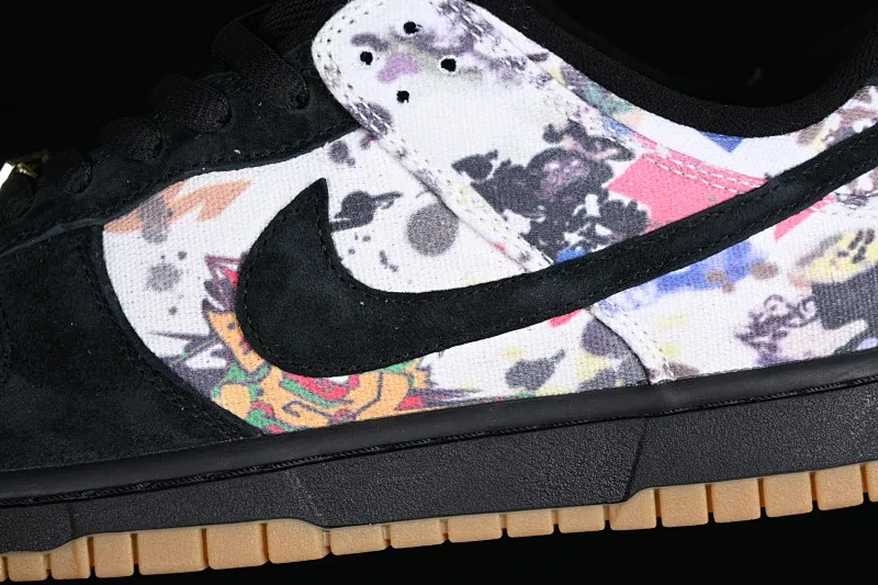 All Categories Nk SB Dunk Series Nk SB Dunk Low Low-top sneakers Supreme x Nk SB Dunk Low "Rammellzee" joint model SB low-top sports and leisure sneakers FD8778-001